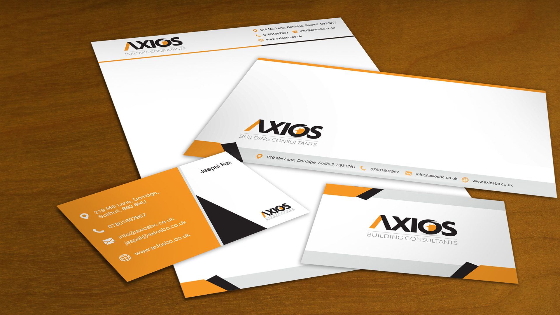 Axios stationery