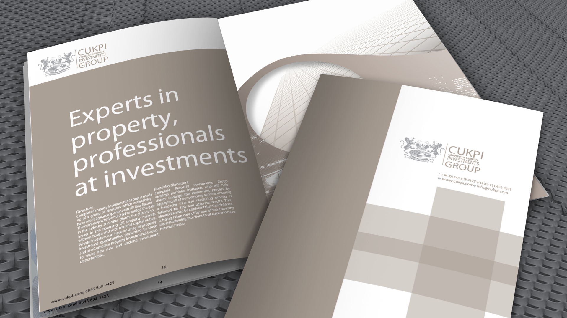 Graphic design — brochure