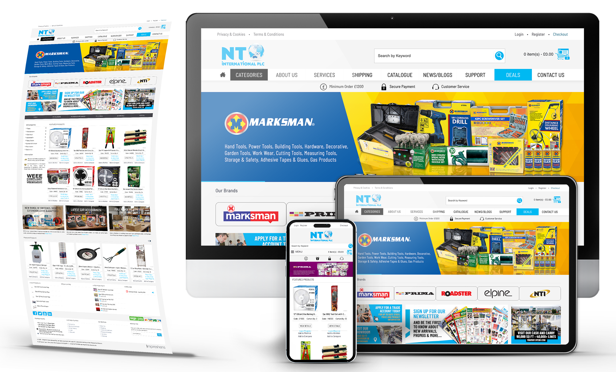 Impreshens portfolio project
