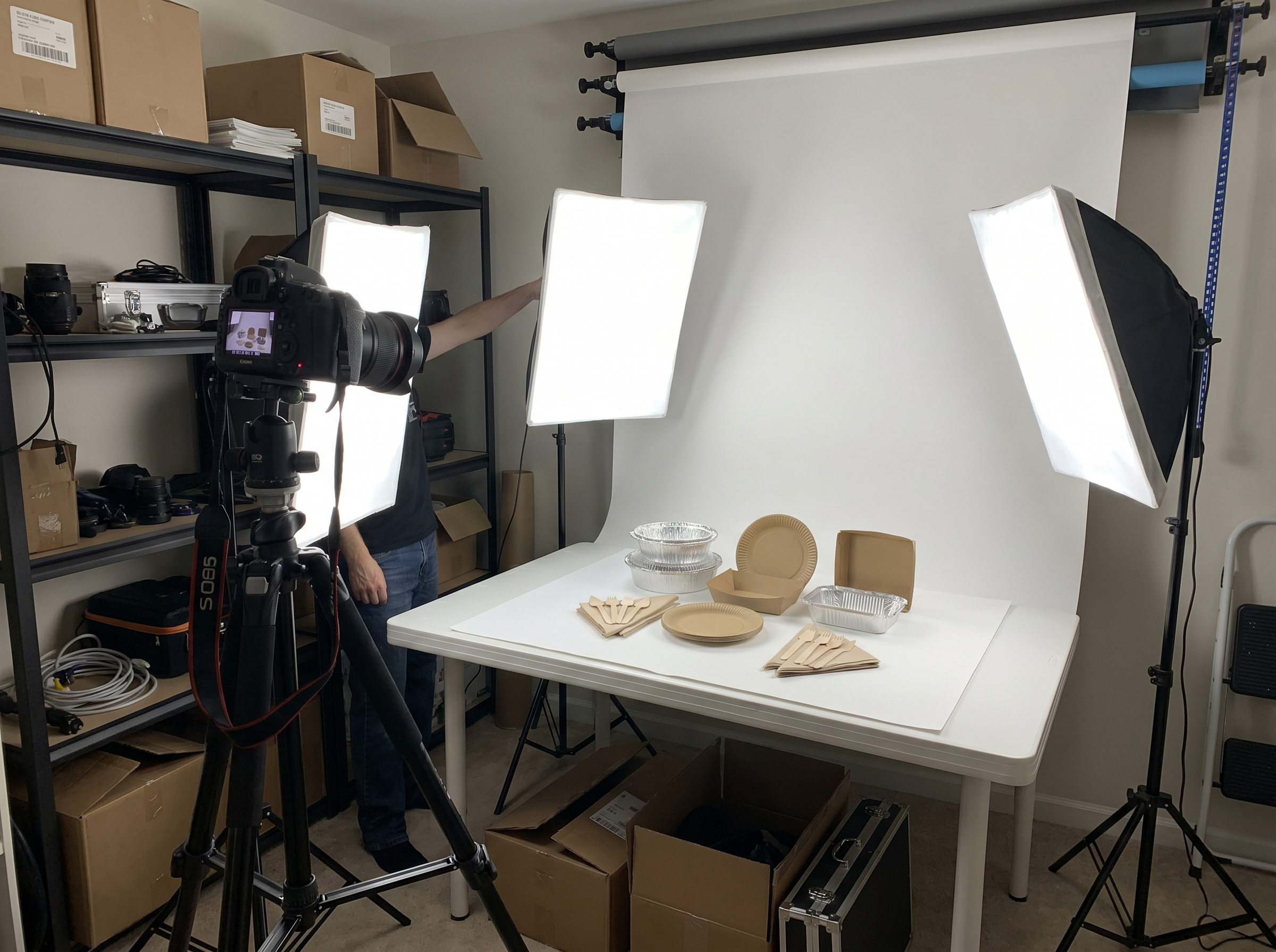 Product photography lighting